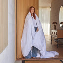 Ravello Linen Duvet Cover King White