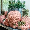 Pink Strawberry 25.5cm Vase