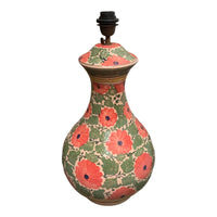 Middle Eastern Floral Lamp Base