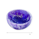 Swirl Resin Mini Bowls Lilac