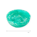 Swirl Resin Mini Bowls Teal