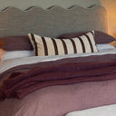 Windermere Mulberry Mohair Throw