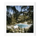 Slim Aarons 'Eleuthera Pool Party' Framed Print_Little-and-fox