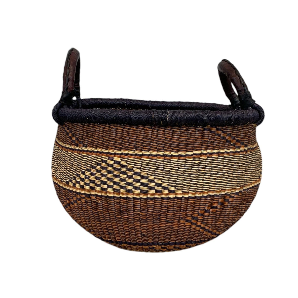 Nutmeg Basabasa Small Basket Little & Fox