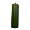 Olive Column Candle 150mm little and fox.JPG