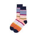 Peach Stripe Socks