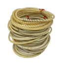 Yellows Flipflop Bracelets - Set of 6