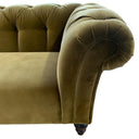 Arthur Olive 3 Seater Chesterfield Sofa