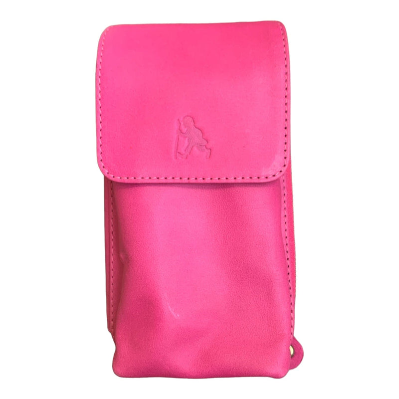 Fuchsia Crossbody Phone Bag