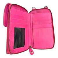 Fuchsia Crossbody Phone Bag