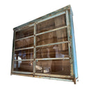 Teal Distressed Cabinet