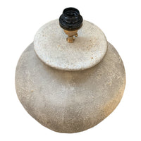 Stone Mediterranean Lamp Base