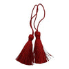 Silky Cushion Tassel Pair