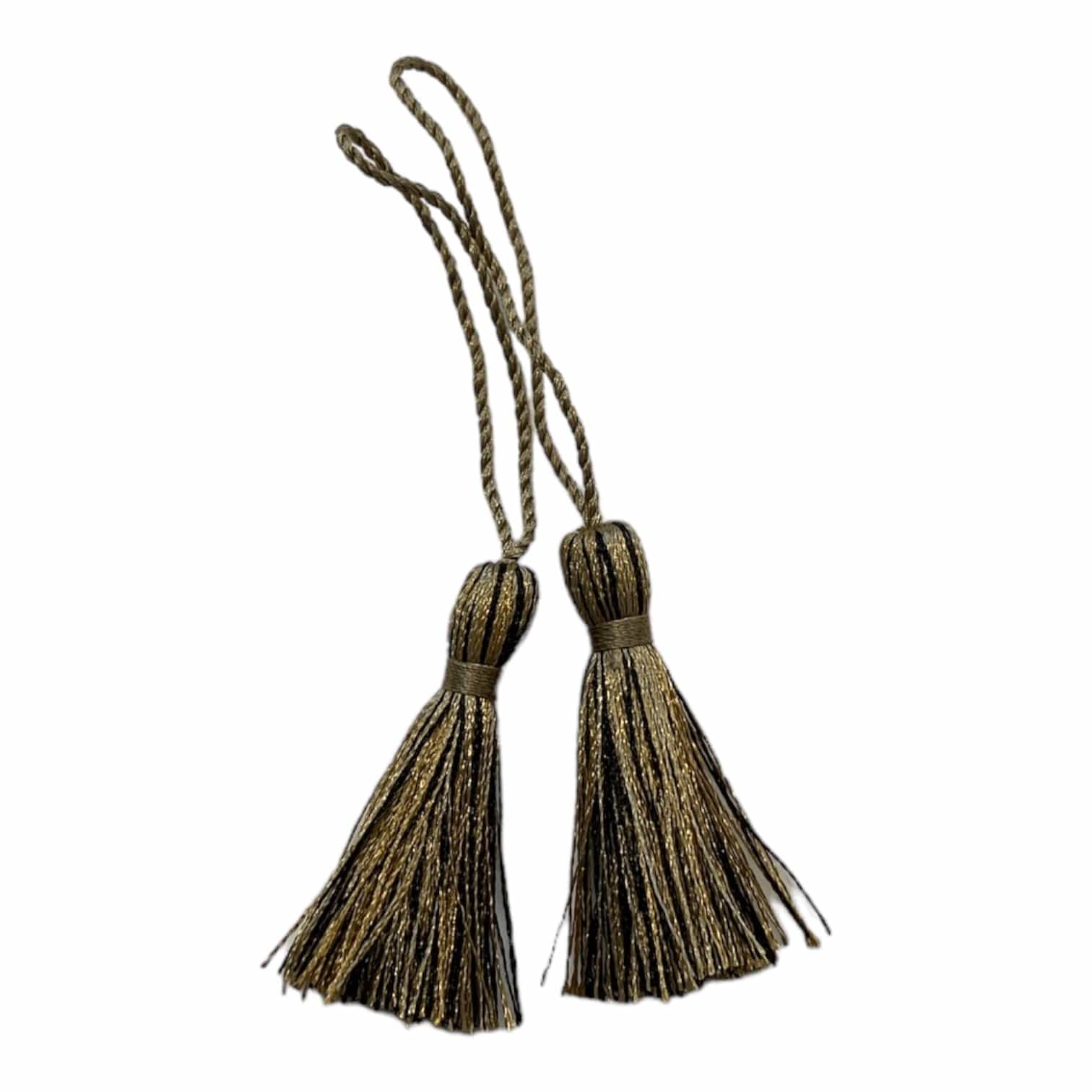 Silky Cushion Tassel Pair