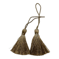 Silky Cushion Tassel Pair