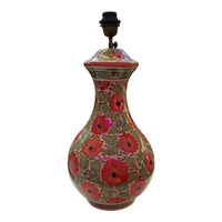 Middle Eastern Floral Lamp Base