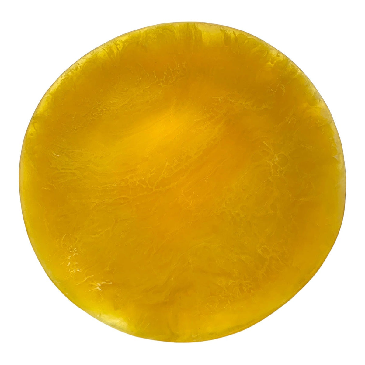 Buttercup Swirl Resin Platter