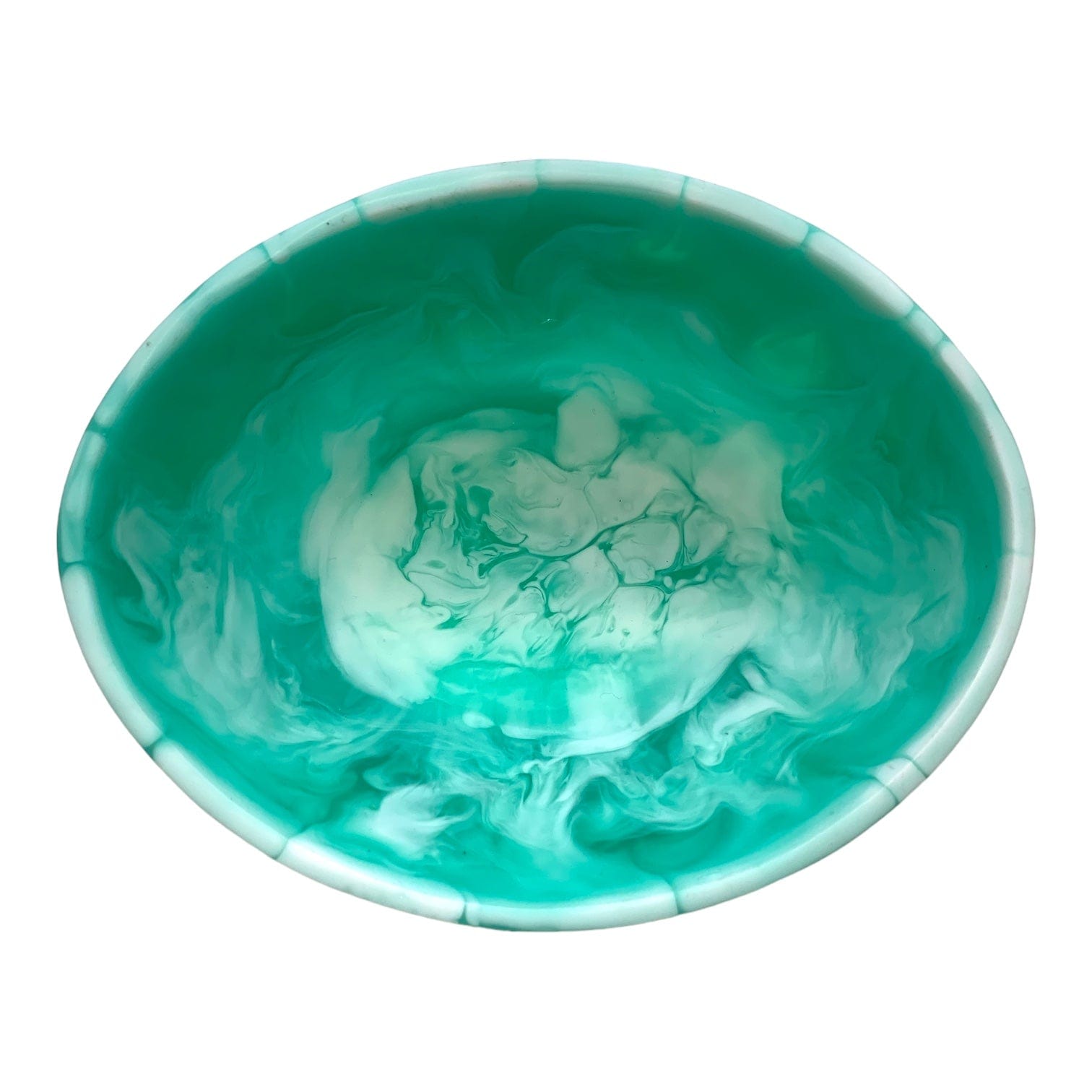 Ivy Swirl Resin Bowl