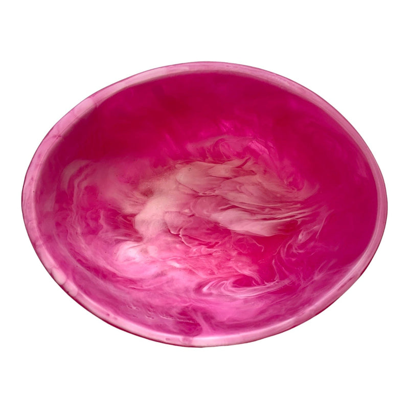 Rose Swirl Resin Bowl