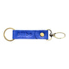 Navy Bilbo Leather Keyring