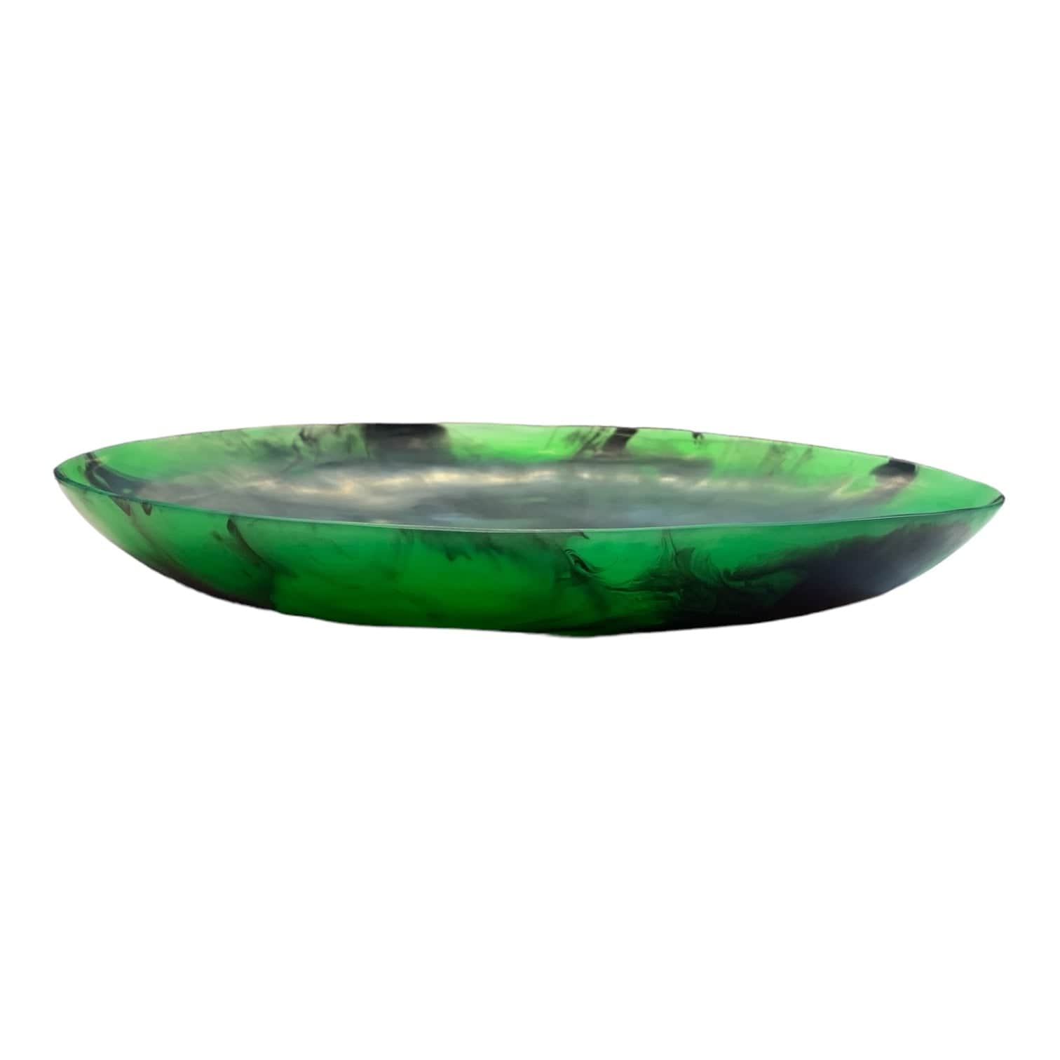 Spruce Swirl Resin Platter