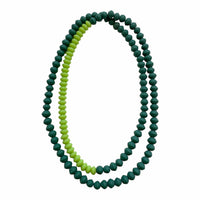 Jade Resin Beaded Necklace