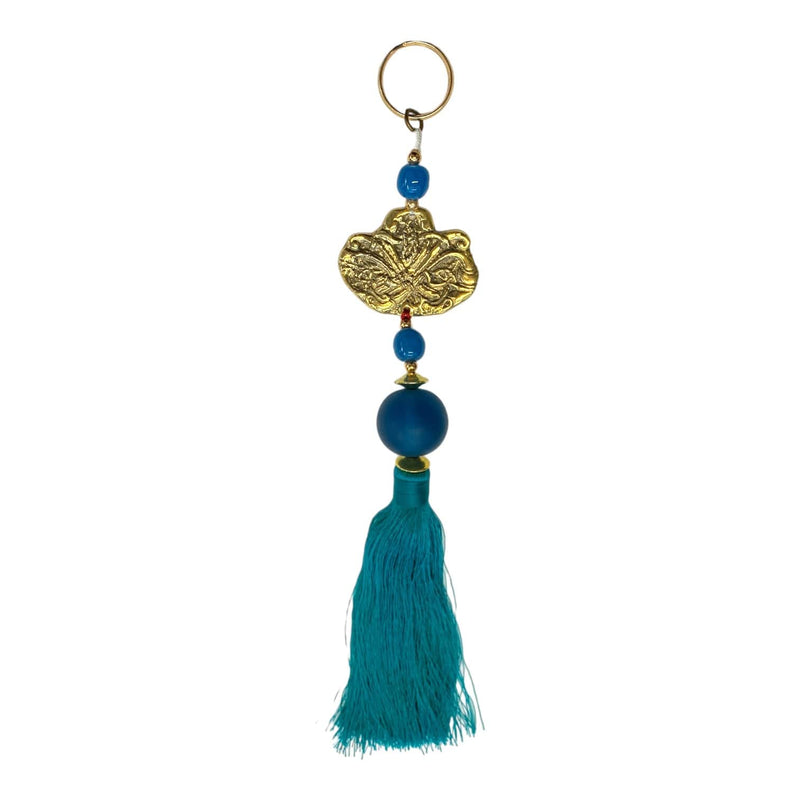 Beaded Lantern Keyring