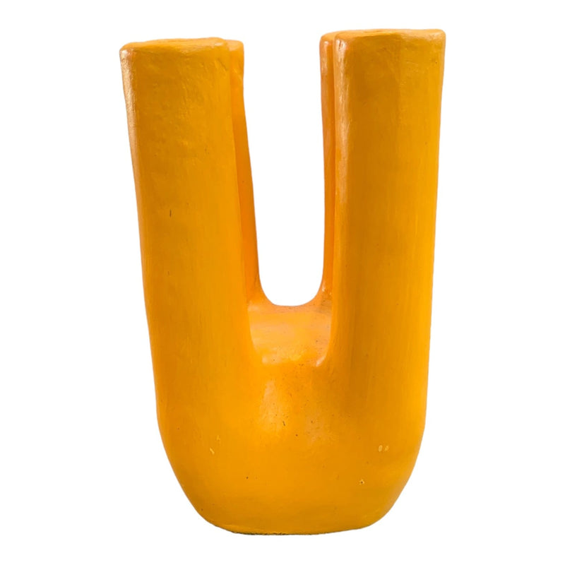 Yellow Quartet Vase