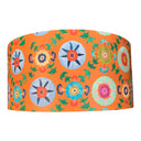 Izmir Wallpaper Fuchsia Lined 30" Pendant Lampshade