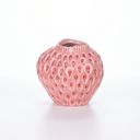 Pink Strawberry 11cm Vase