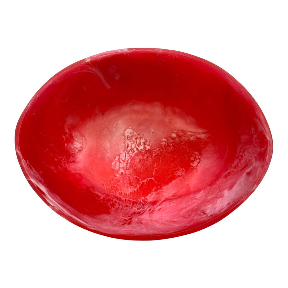 Poppy Swirl Resin Bowl