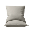 Ravello Linen Euro Pillowcase Set Bone