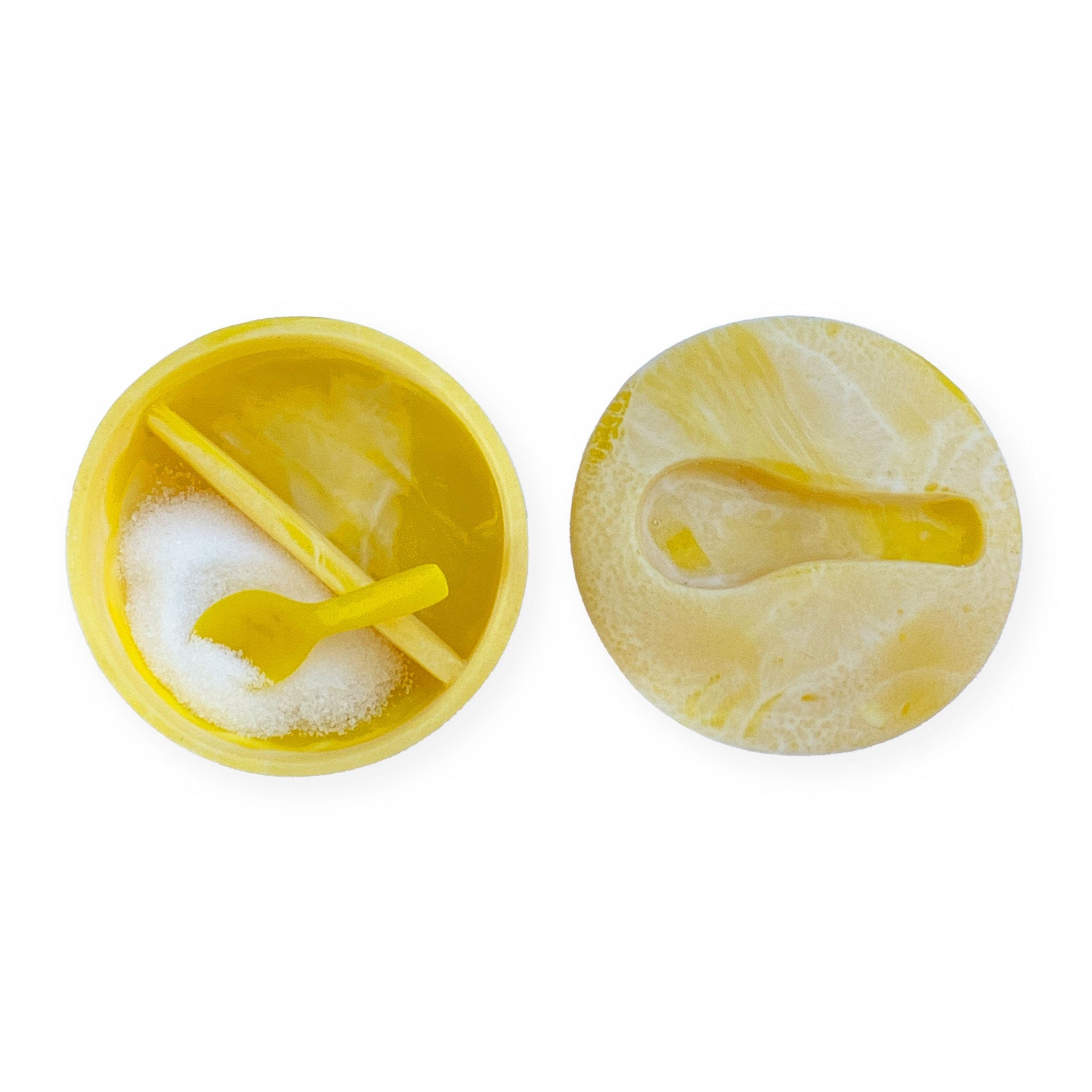 Salt & Pepper Container Resin Swirl Buttercup – Little & Fox
