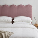 Custom Matilda Scalloped Headboard