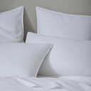 Ravello Linen Duvet Cover Queen White