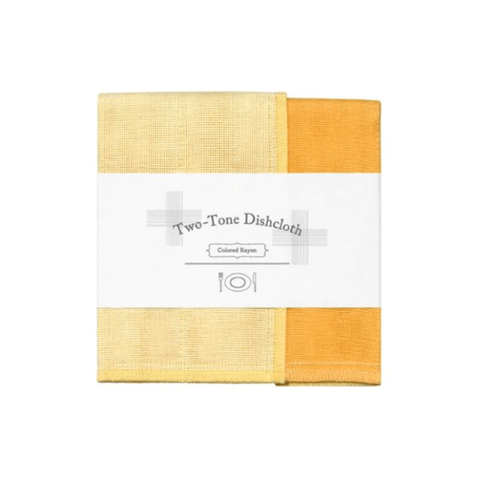 Japanese NaWrap Dish Cloth - Yellow/Tangerine