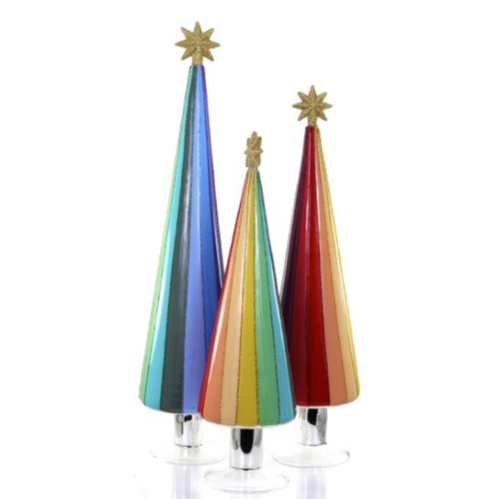 Rainbow Christmas Tree Decoration - Small Little & Fox