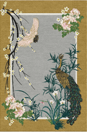 Chinese Garden of Virtue Hand Tufted Rug PRE ORDER
