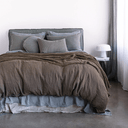 Basix Stripe Mare/Bere Linen Standard Pillowcase