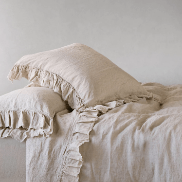 Kristine Sable European Linen Pillowcase
