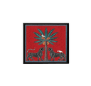 Red Sahara Square Tray LITTLE & FOX