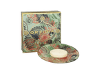Fico D'India Round Glass Plate and Soap