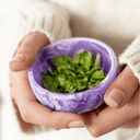 Swirl Resin Mini Bowls Lilac