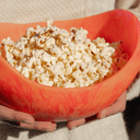 Sculptural Resin Swirl Bowl Flamingo