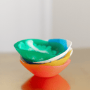 Pixie Swirl Resin Dish Buttercup