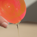 Pixie Swirl Resin Dish Watermelon