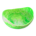 Sculptural Resin Swirl Bowl Mint