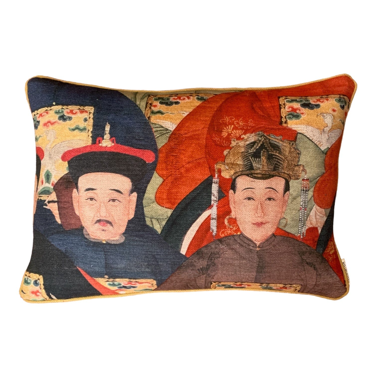 Sian 50x35cm Piped Cushion Little & Fox