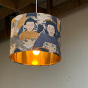 Sian Mustard 18" Drum Pendant Lampshade