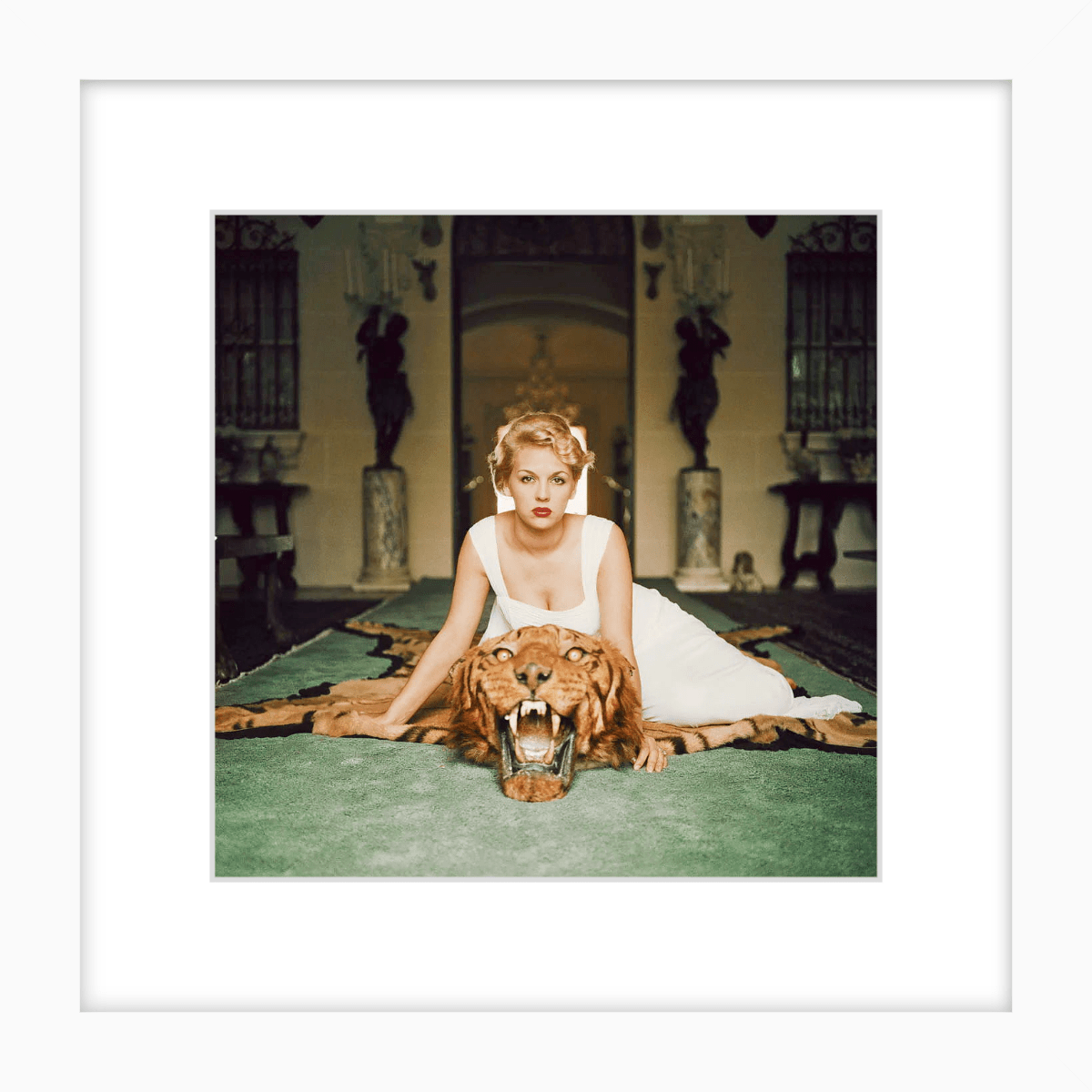 Slim Aarons 'Beauty and The Beast' Framed Print